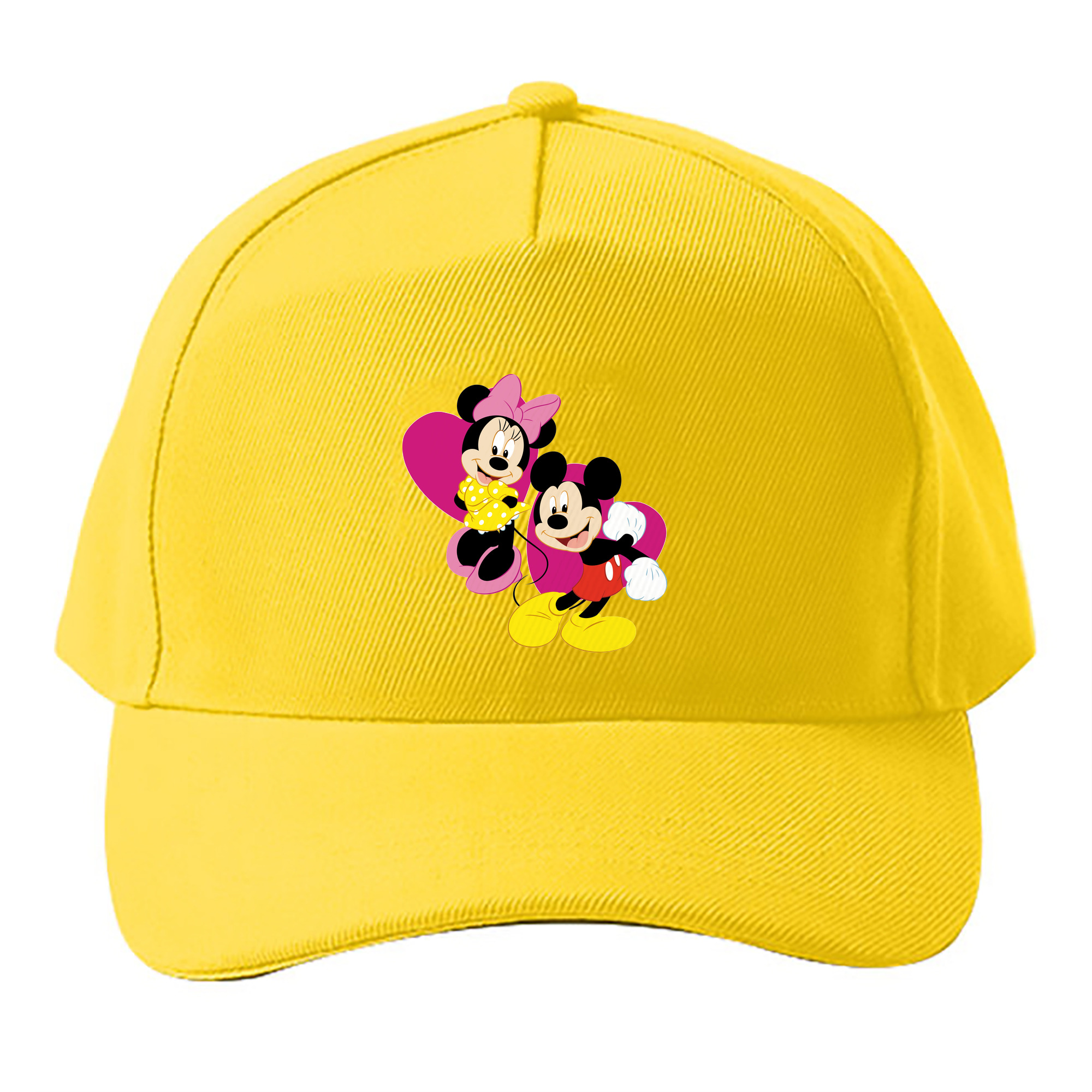 （画像用） ミッキーマウス Mickey Mouse ベースボールキャップ 綿100％ 男女兼用 帽子 スポーツ